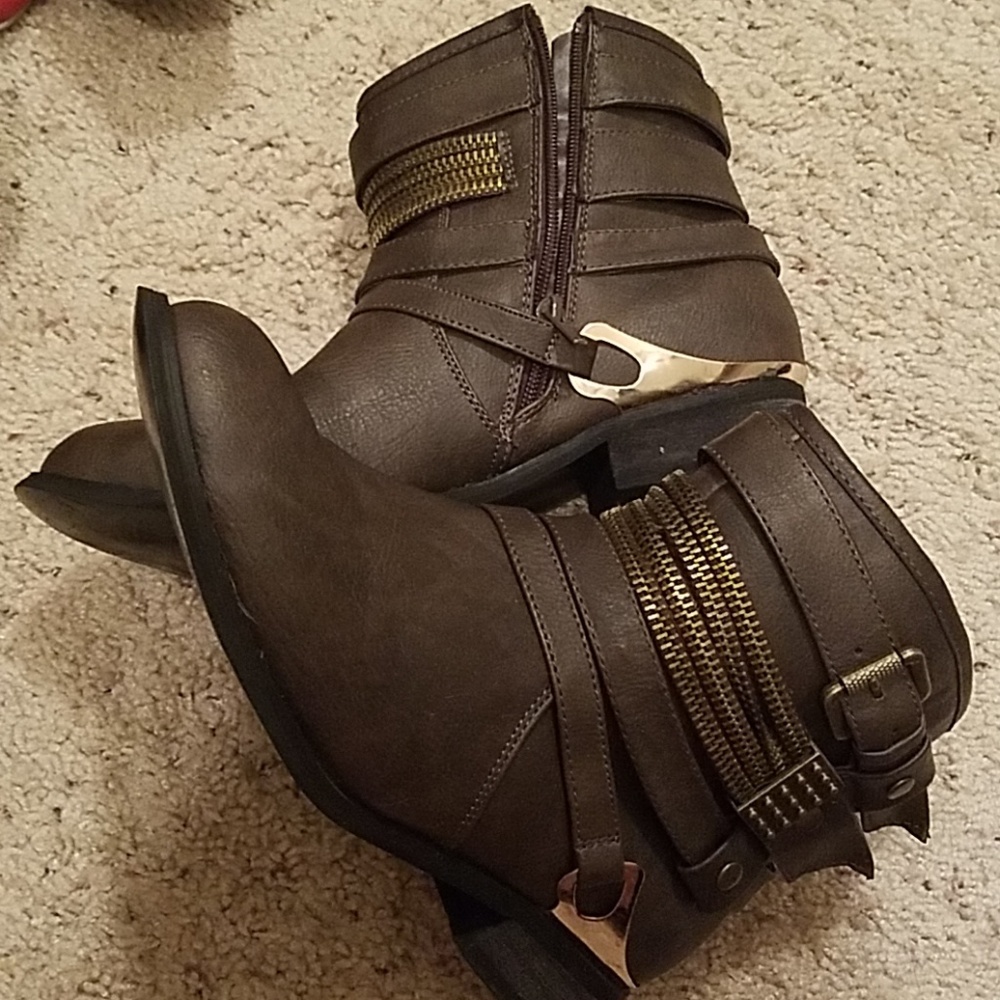 Brown boots